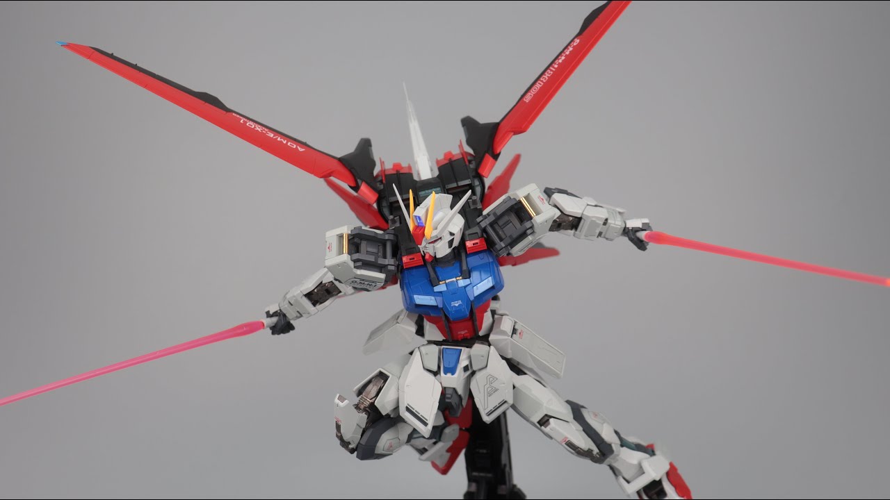 【简单分享】1/72 蓝武士/强袭Strike Gundam2.0 合金成品METAL FRAME