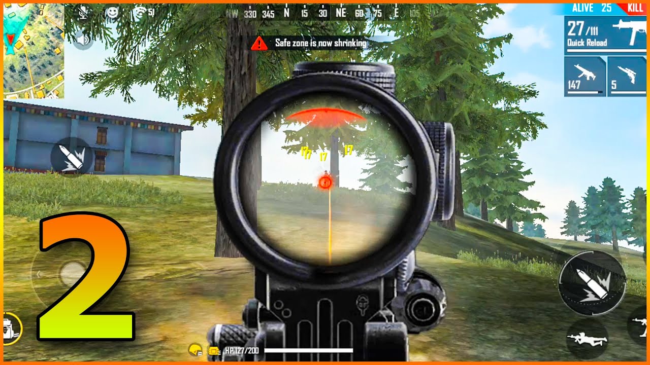 Garena Free Fire Solo Duo Squad Android Gameplay Part 2 (Mobile Gameplay HD) - Android & iOS