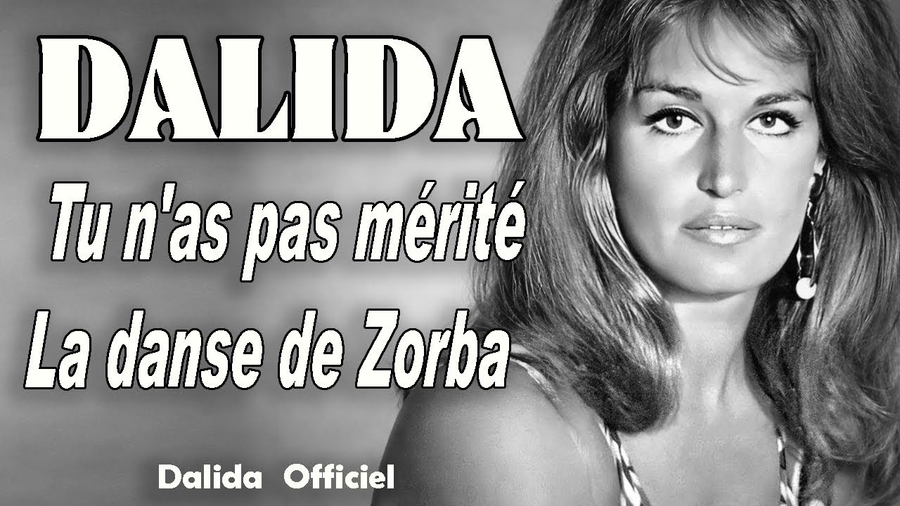 DALIDA – Tu n'as pas mérité / La danse de Zorba (TV 1965) – Dalida Official