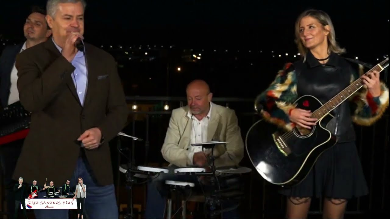Trio Saxones Band - Ganz in weiss - Cover