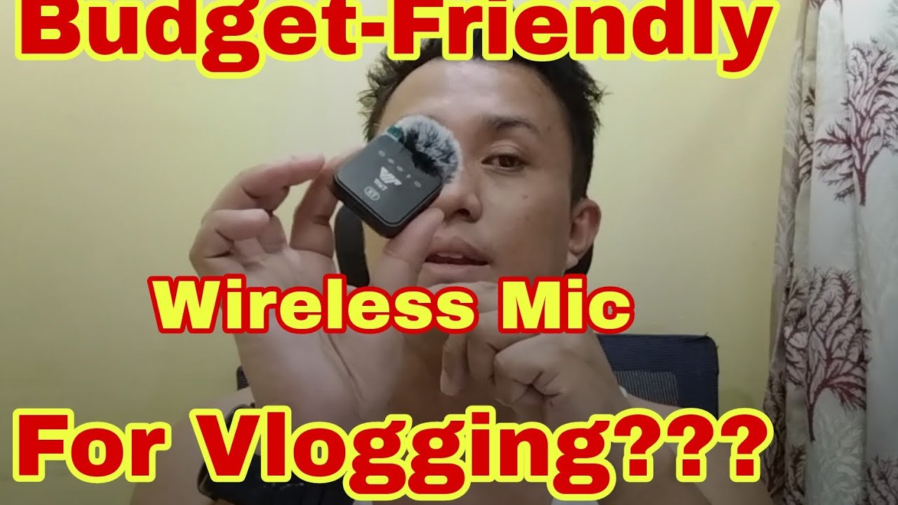 AFFORDABLE Wireless Microphone for VLOGGERS! TNW-N9 Sulit kaya??