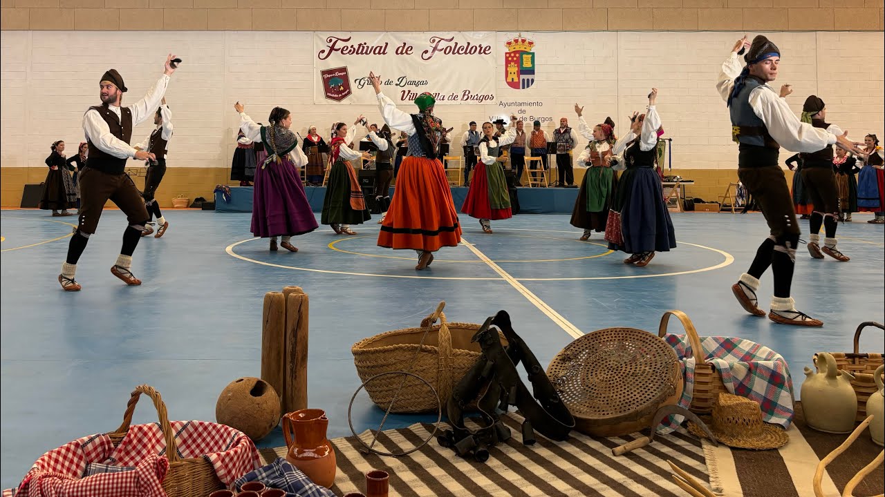 XV Festival Nacional de Folclore 2024_MIX_Danzas Villalbilla de Burgos