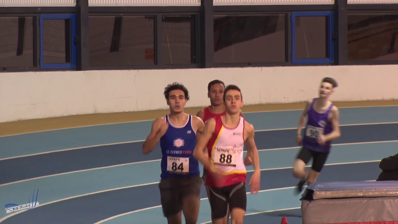 800m &ndash; Finale 5 &ndash; CAM JUM &ndash; Championnat Regionaux 20/01/2018 &ndash; Eaubonne