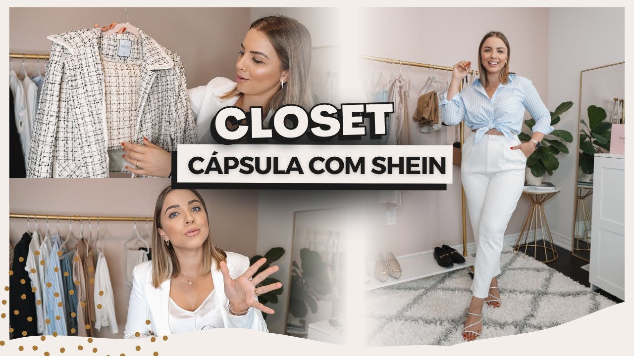 Montando um closet cápsula com peças premium da SHEIN // Djenny Kock