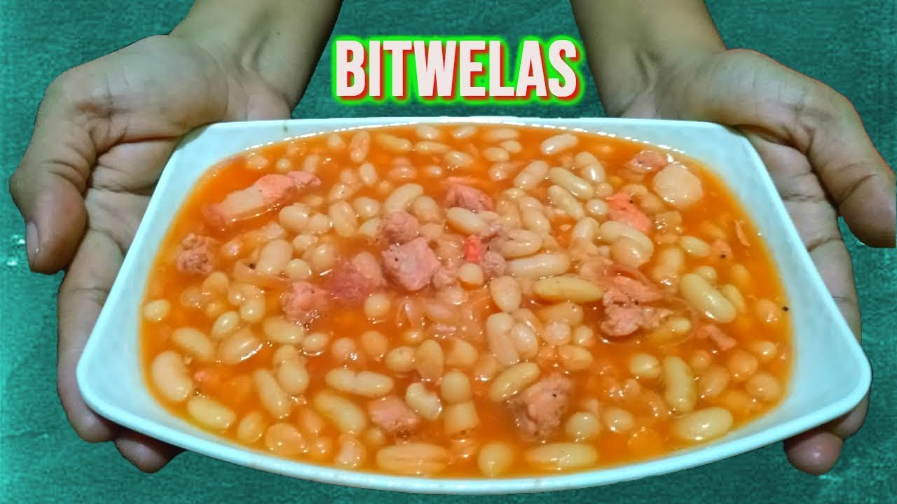 BITWELAS or GINISANG WHITE BEANS WITH PORK | Pork and Beans