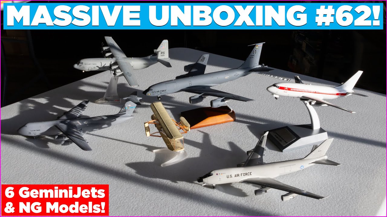 6 GEMINIJETS MODEL UNBOXING! | Massive Unboxing #62