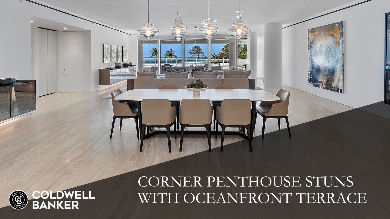 Corner Penthouse Stuns with Oceanfront Terrace and Four Seasons Amenities