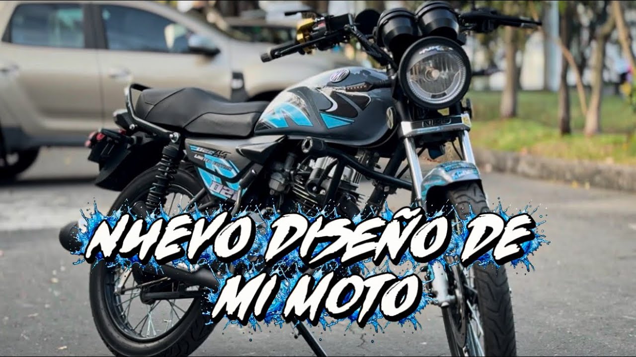 CAMBIANDO EL DISEÑO DE MI MOTO 🏍️ |  MOTOVLOG