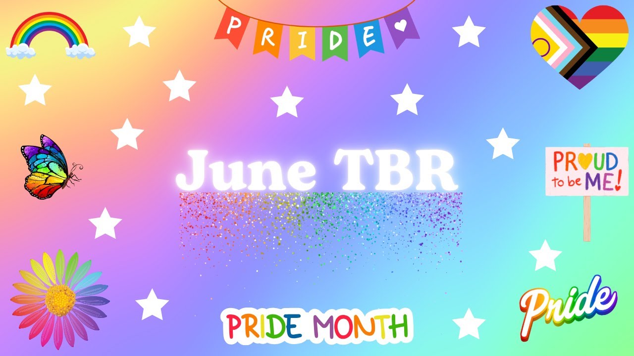 June TBR! (The Amazing Readathon!) 🌈🏳️‍🌈✈️
