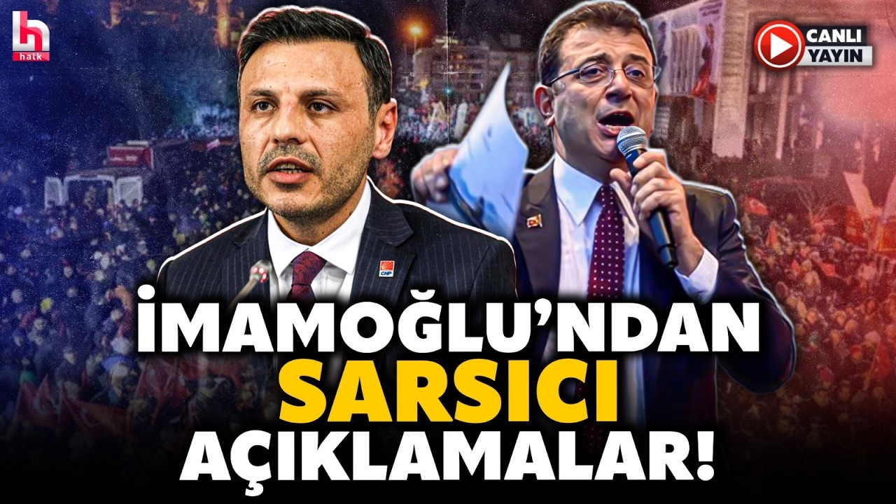 18 Mart 2025'te diploması iptal edildi... İBB Başkanı Ekrem İmamoğlu'nun mektubu okunuyor