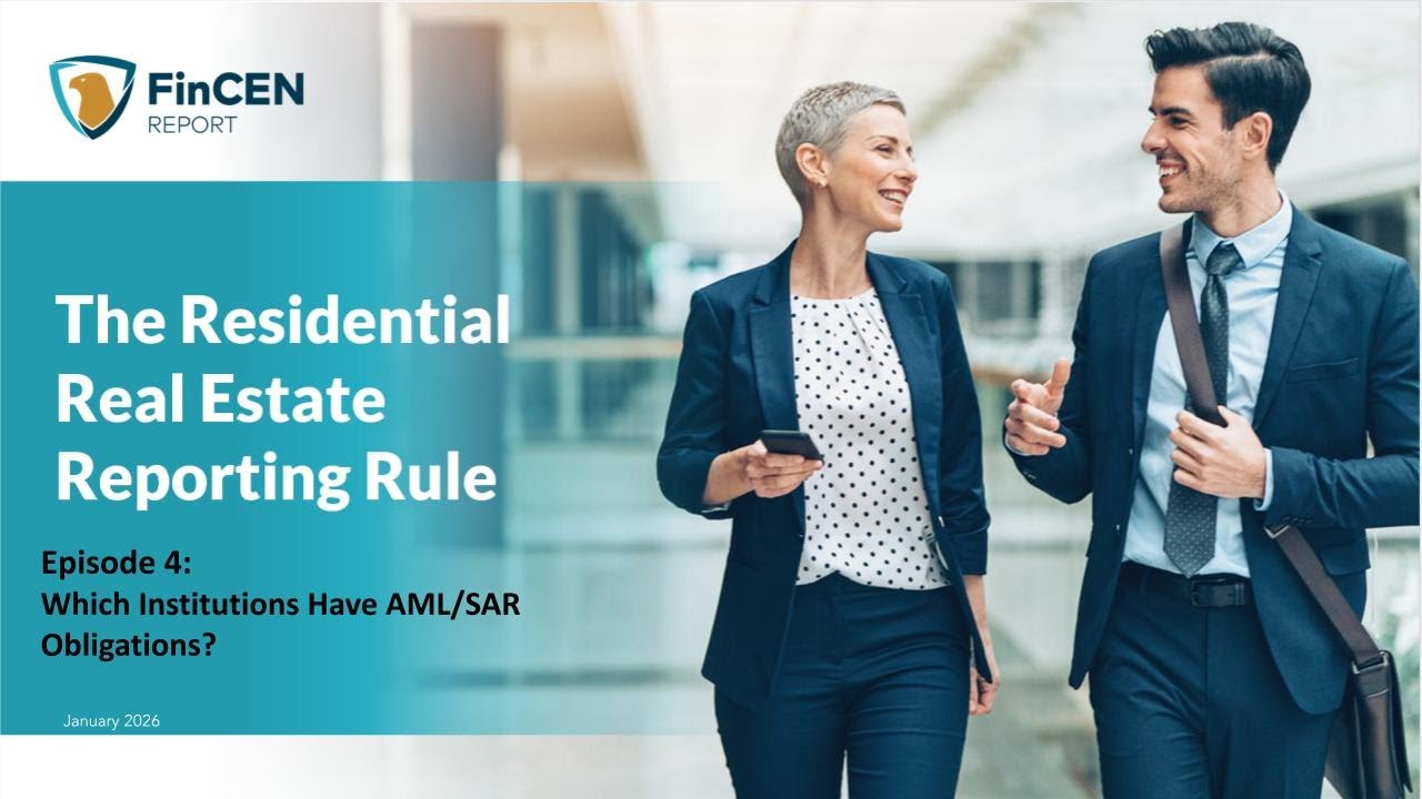 Ep. 4 Which Institutions Have AML/SAR Obligations?