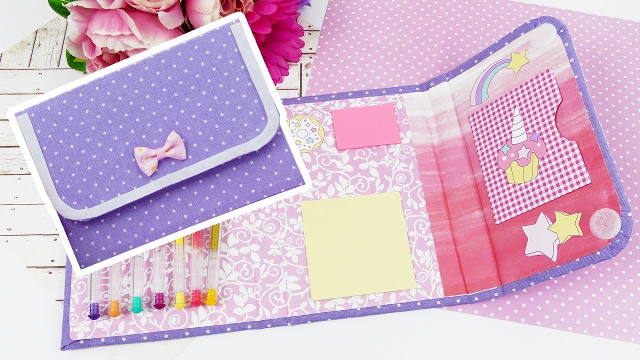 DIY Fabric covered Organizer - Astuccio Rivestito in Stoffa 👜💖