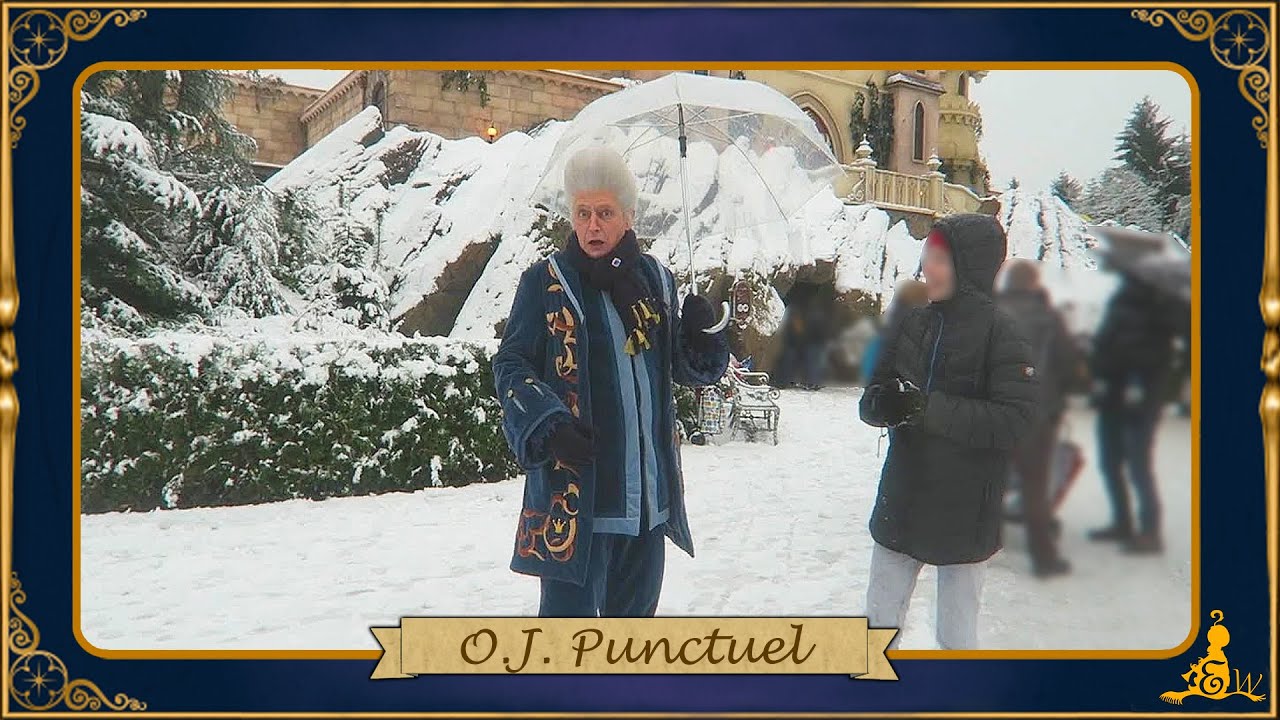 O.J. Punctuel in de sneeuw #Efteling