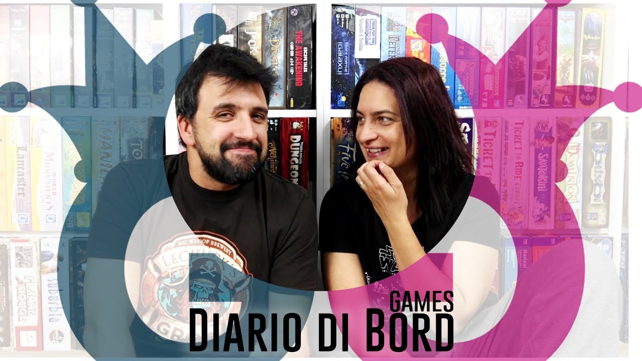 Diario di Bord...Games! 17-23 marzo 12 giochi da tavolo giocati - Vlog #1