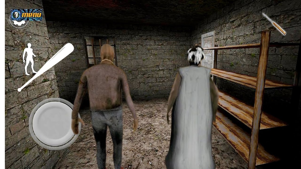 Playing As granny and grandpa again in granny chapter 2 [Good mpde menu]