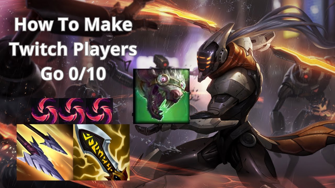 Unranked To Master With Master Yi Adc - How To Make Twitch Players Go 0/10