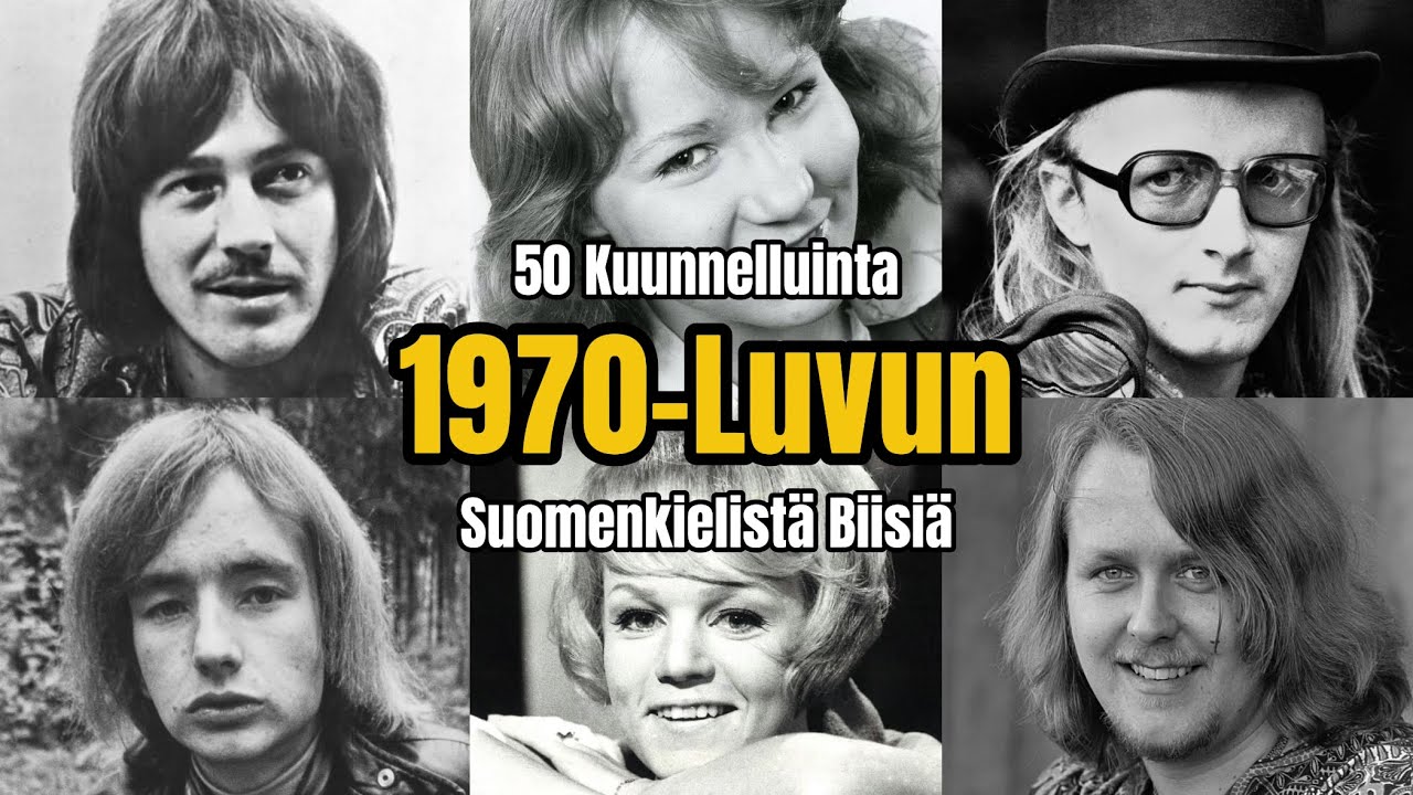 1970-Luvun 50 Kuunnelluinta Suomenkielistä Biisiä Spotifystä