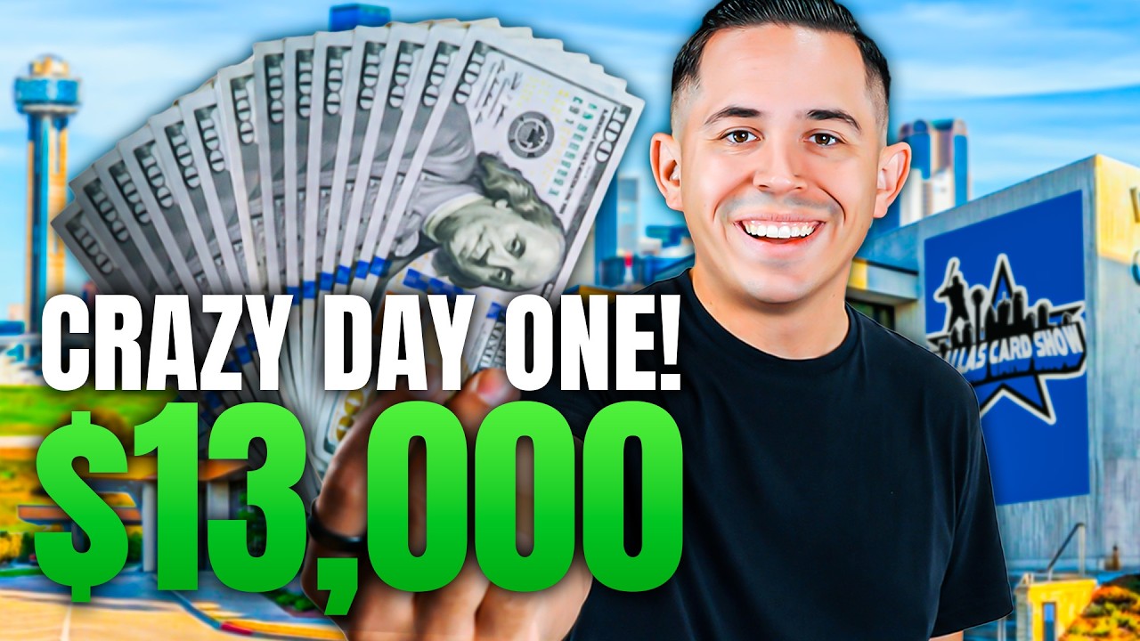 Карточная выставка в Далласе НЕ ПОДВЕЛА! $13 000 потрачено всего за 5 часов! 😱