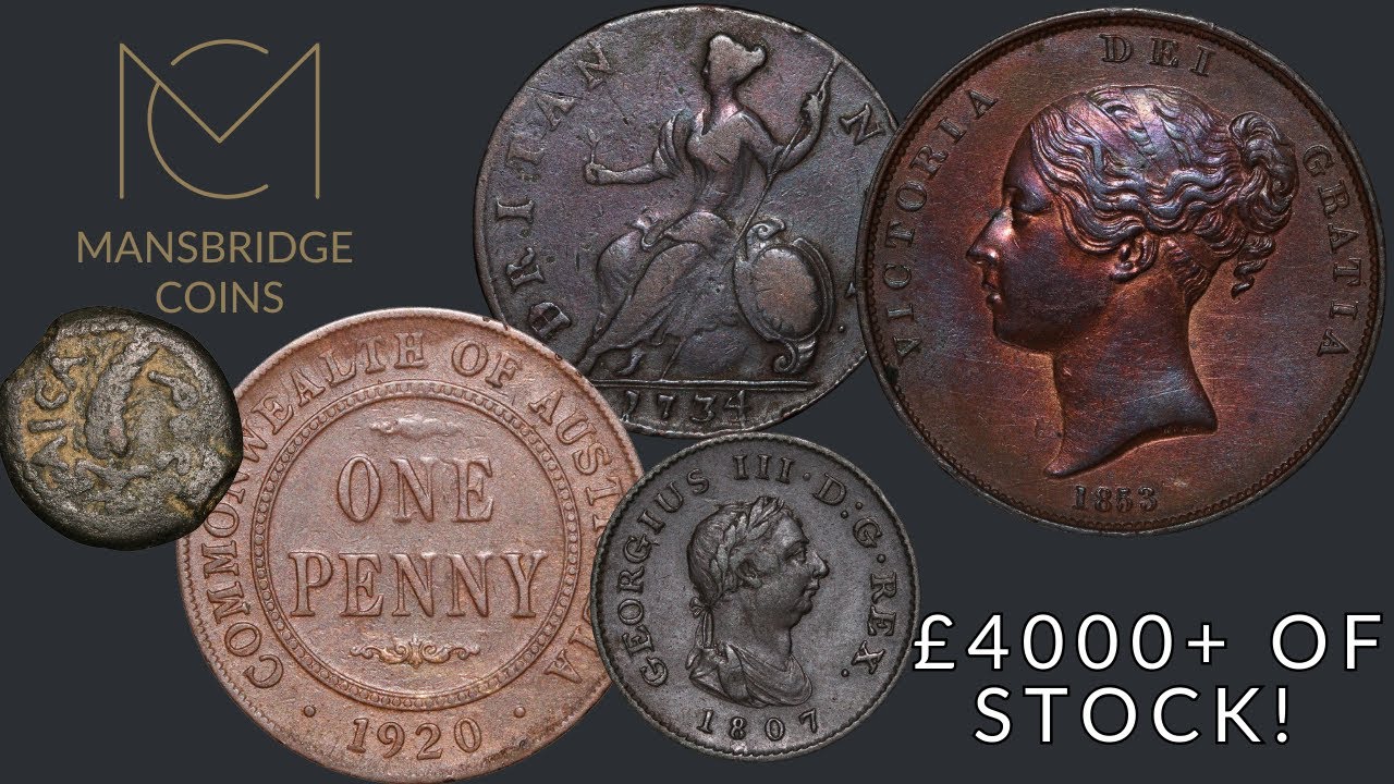 £4,000+ WORTH OF COINS – Mansbridge Coins