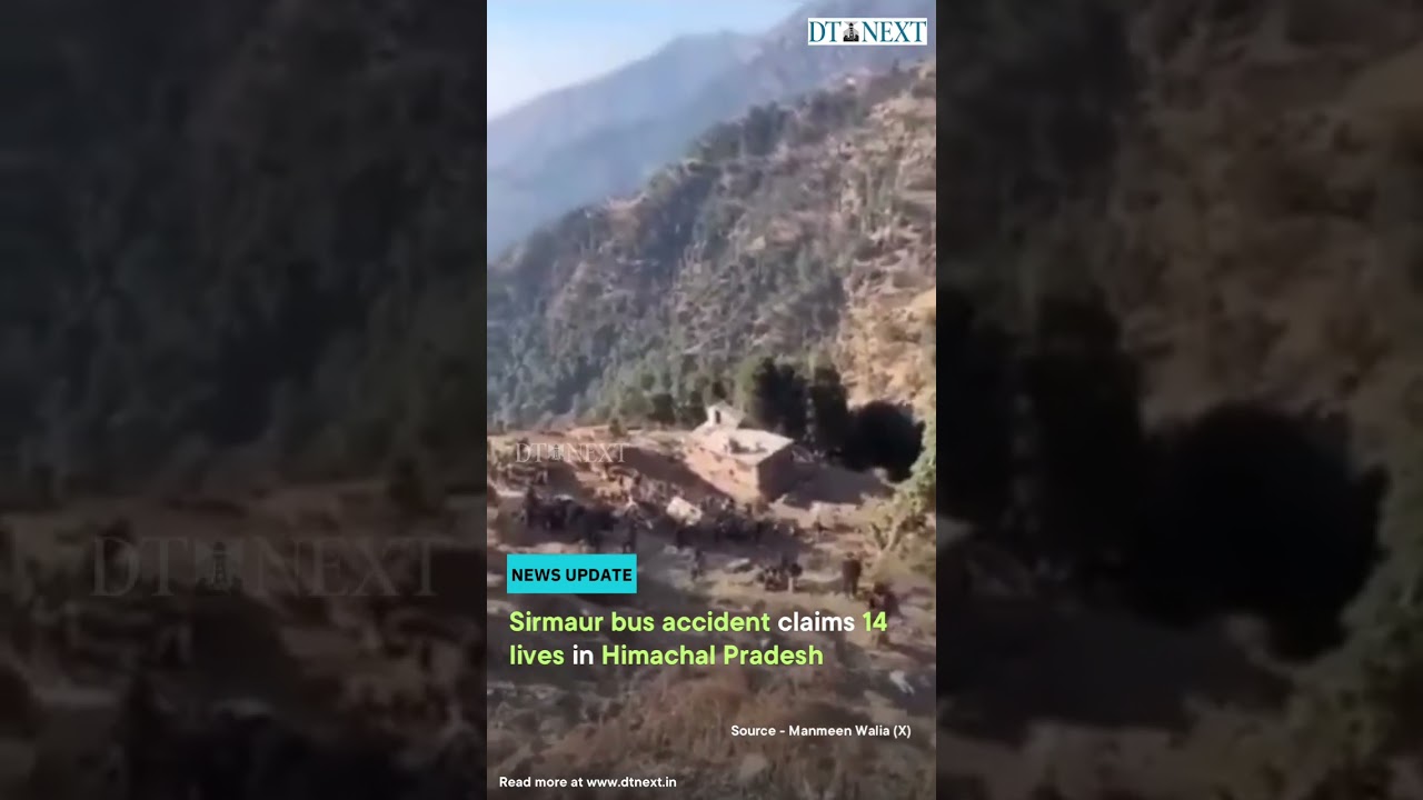 Sirmaur bus accident claims 14 lives in Himachal Pradesh