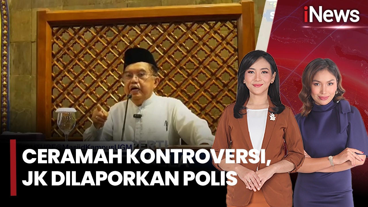 Ceramah Kontroversi, JK Dilaporkan Polisi, Ceramah JK Dinilai Hina Umat Kristen |iNews Siang (13/4)