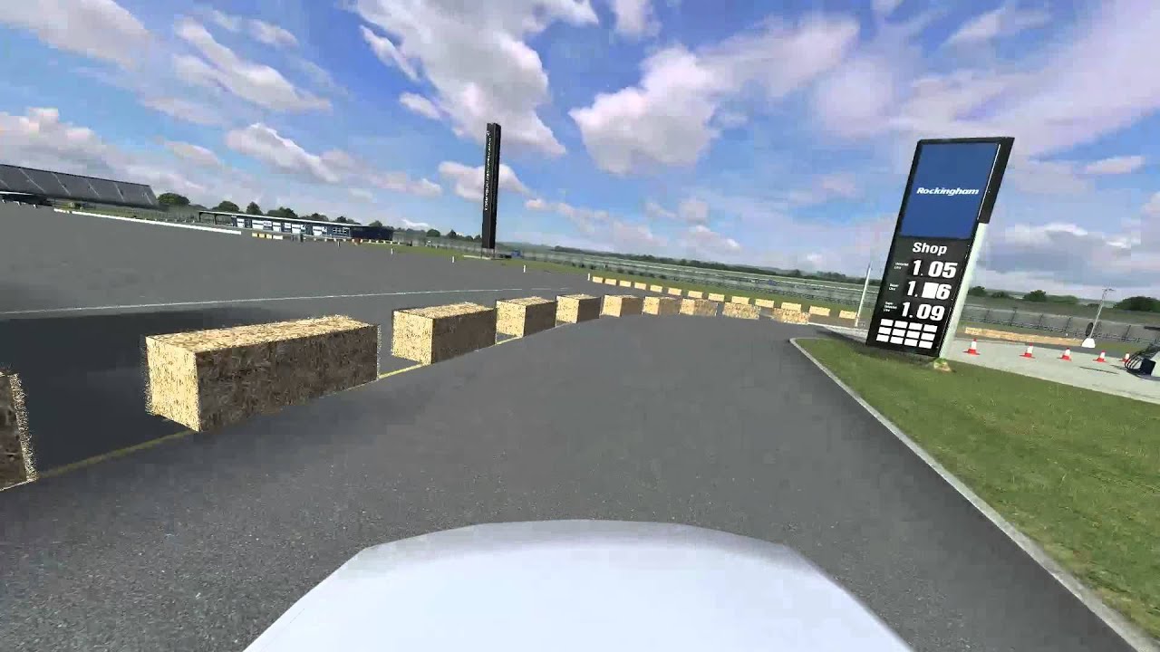 Live For Speed S3 Rockingham track, rally layout