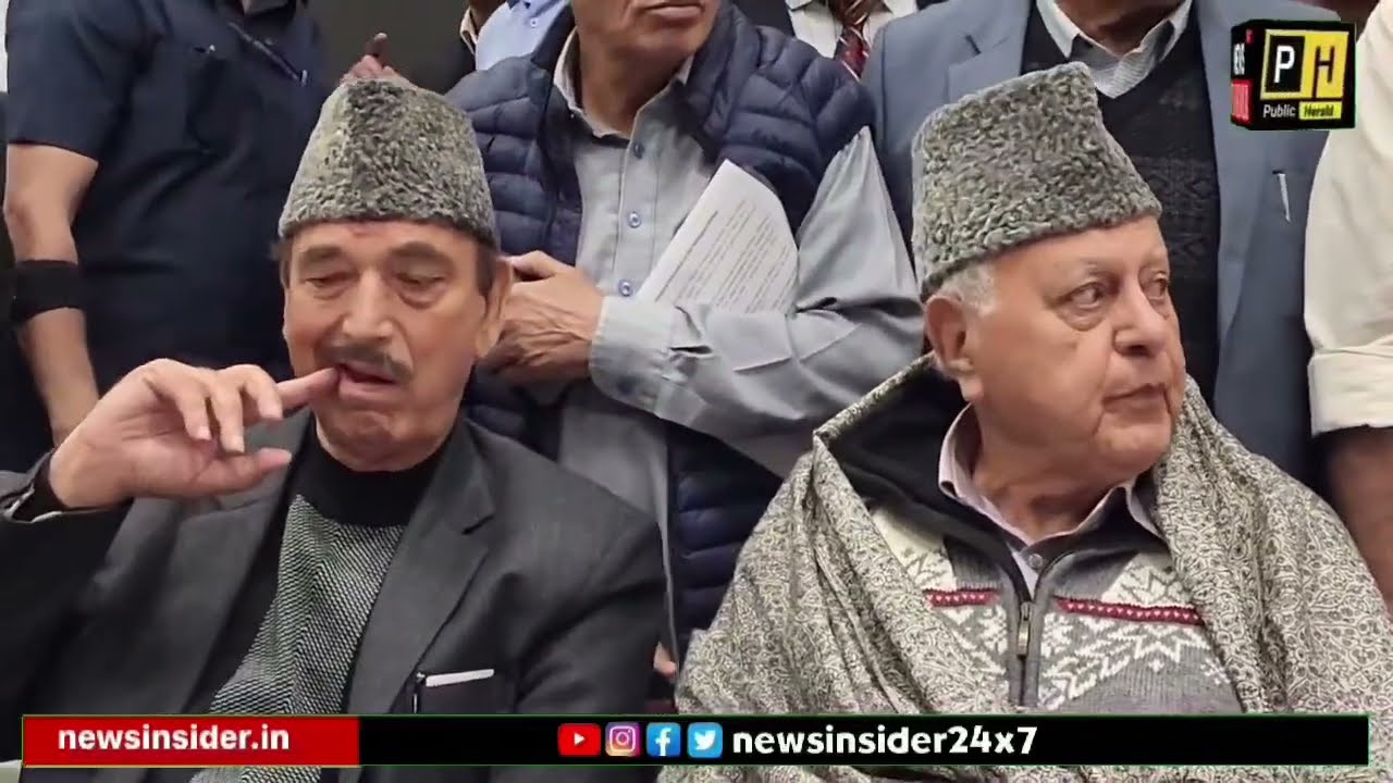 #Watch: Dr. Farooq challenges Aga Ruhullah says 'Ruhullah should resign & fight elections without NC