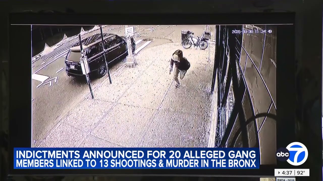 Alleged Bronx gang members indicted on shooting, murder charges