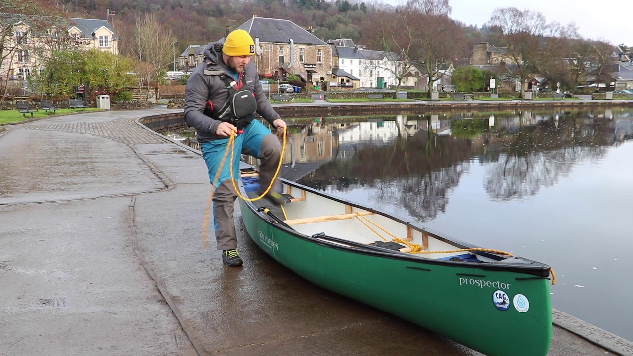 Preparing your canoe for launch