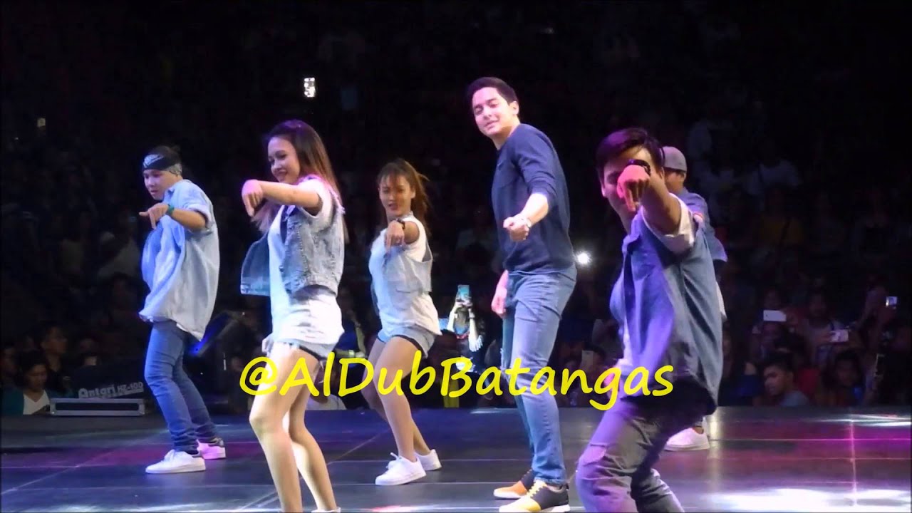 Alden Richards Live at Batangas City Coliseum - Twerk it like Miley