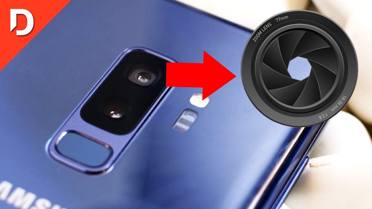 Como funciona a ABERTURA VARIÁVEL do GALAXY S9