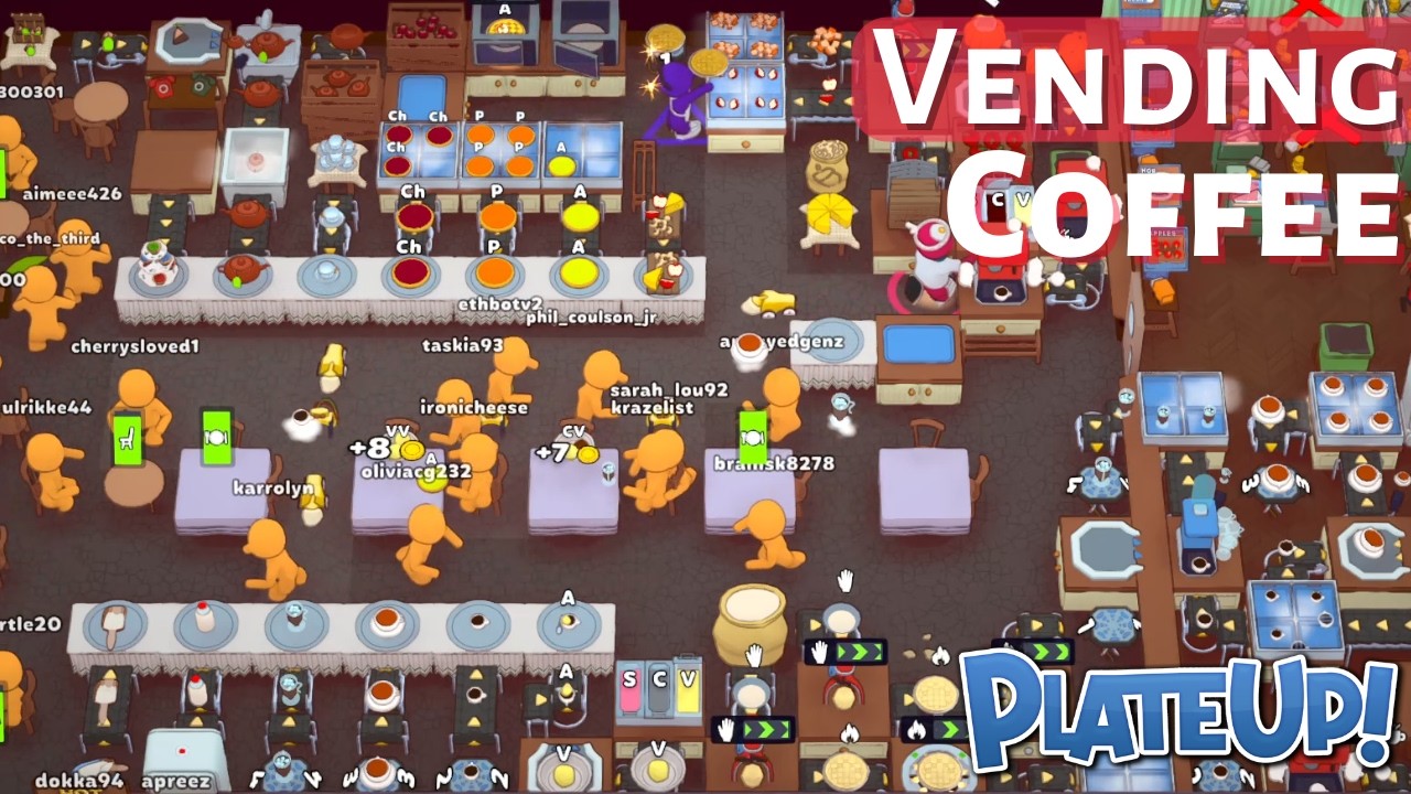 PlateUp! Vending Coffee