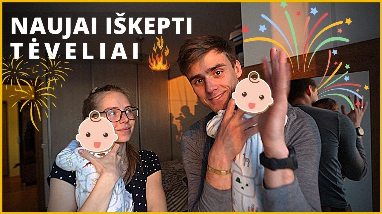 GRĮŽOM IŠ LIGONINĖS IR BAM!!! DU VAIKAI, O MES TĖVAI 😎