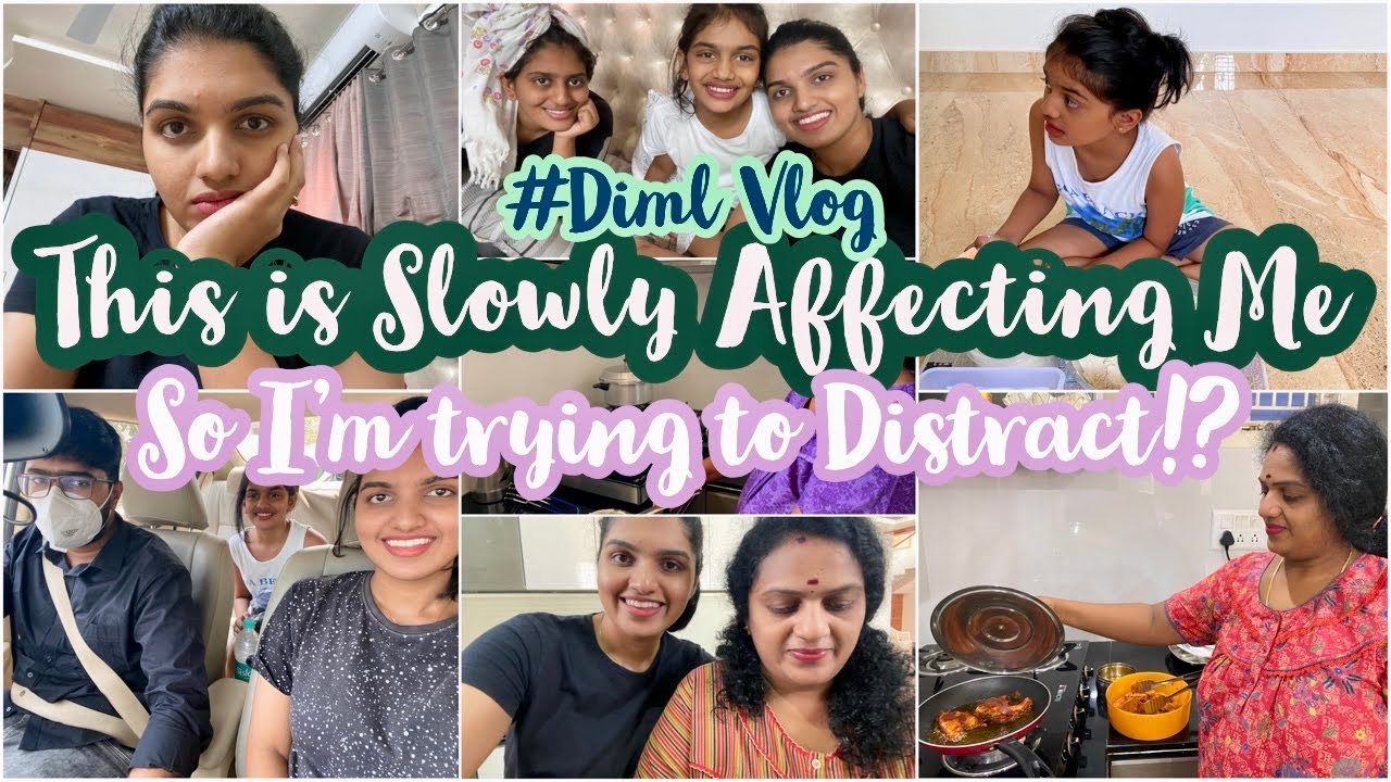 #DIML Vlog|Slowly This is Affecting Me!?|I’m Trying to Distract myself|Pinni Making special Food?|