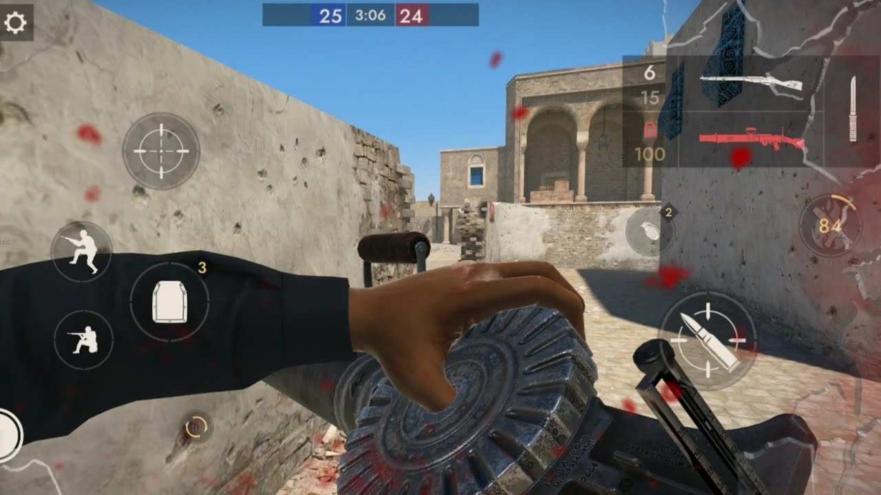 World war heroes gameplay : WW FPS games / team deathmatch 
