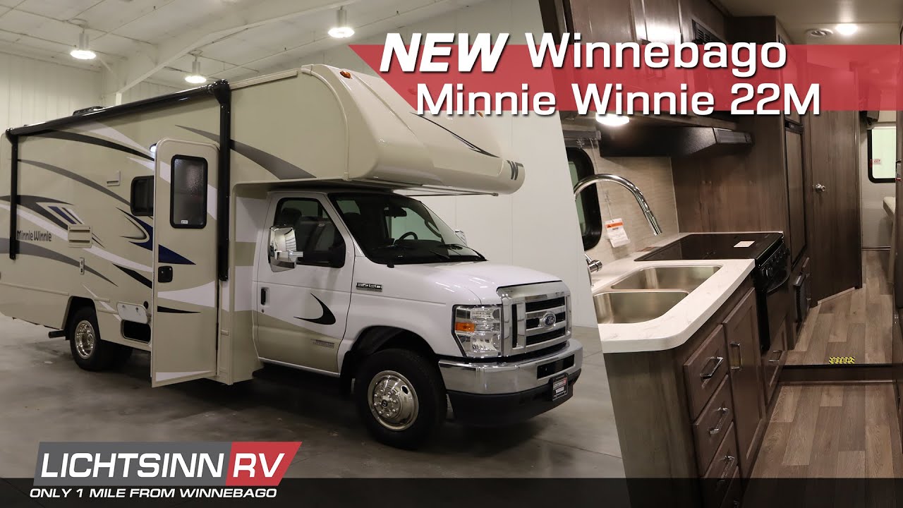 LichtsinnRV.com - New Winnebago Minnie Winnie 22M with the All New Safety Enhanced Ford 7.3 L V8!