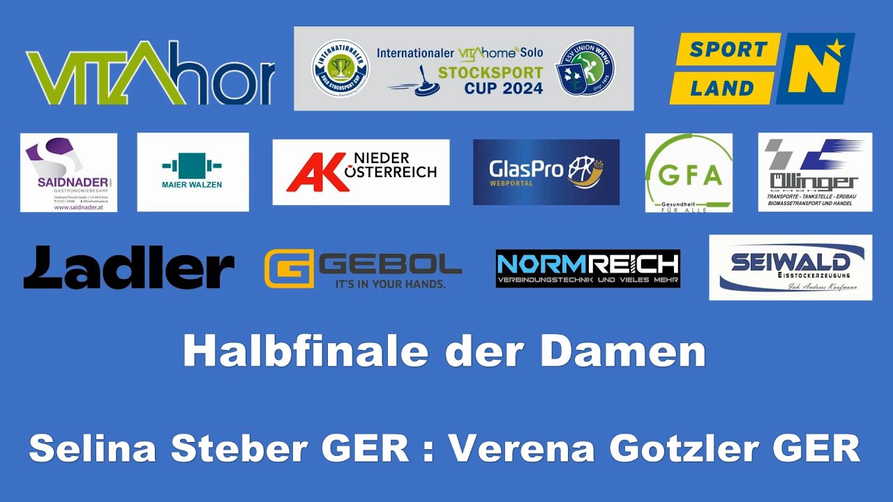Solo Cup 2024, Halbfinale Damen, Selina Steber : Verena Gotzler