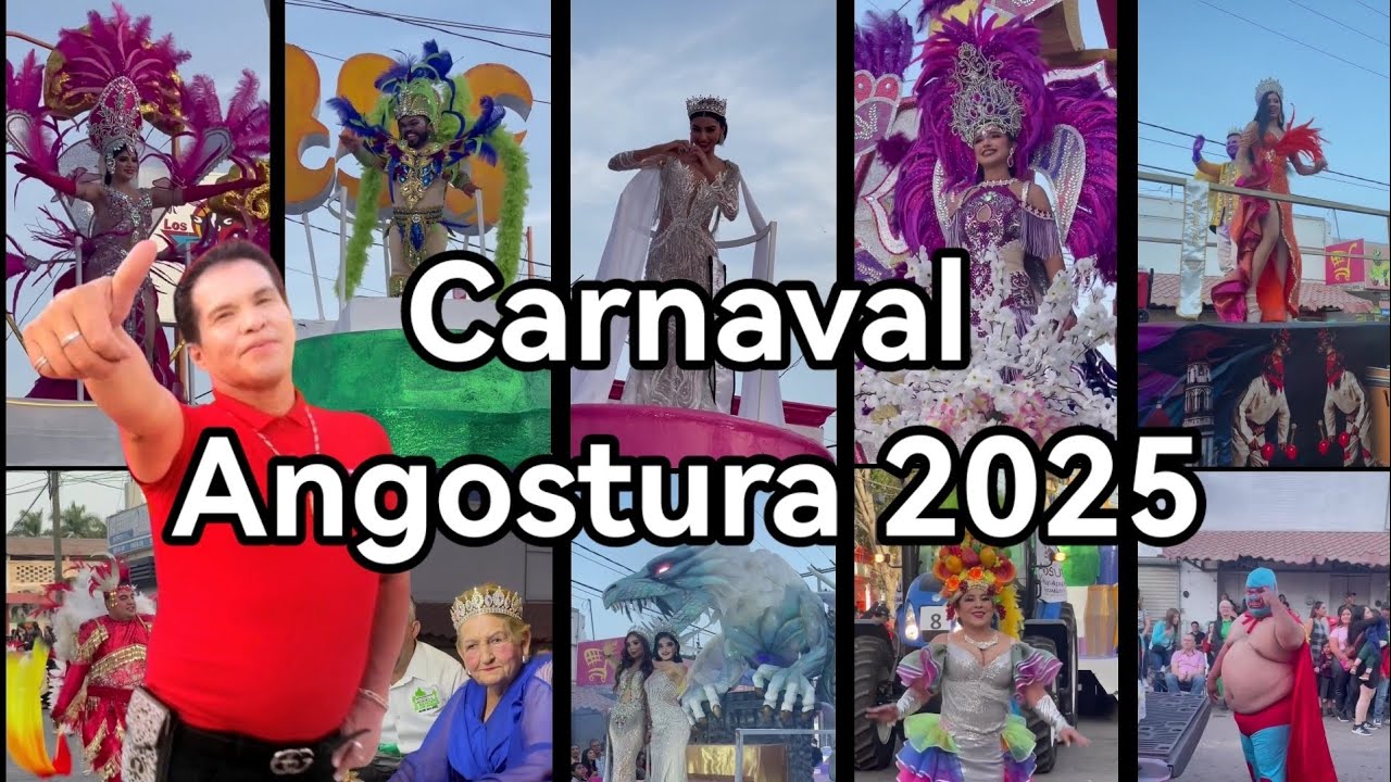 Último día del DESFILE del CARNAVAL Angostura 2025.