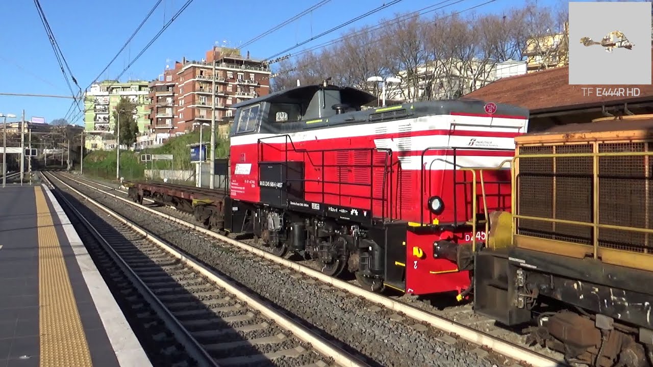 D245.6088 IN LIVREA MERCITALIA S&T IN TRASFERIMENTO DA S.STEFANO DI MAGRA A MADDALONI MARCIANISE