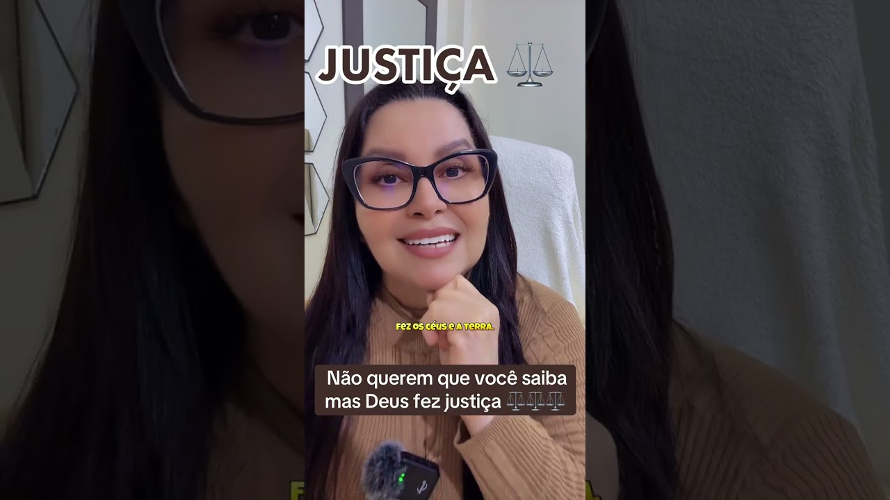 NÃO QUEREM QUE VOCÊ SAIBA MAS DEUS FEZ JUSTIÇA ⚖️⚖️⚖️