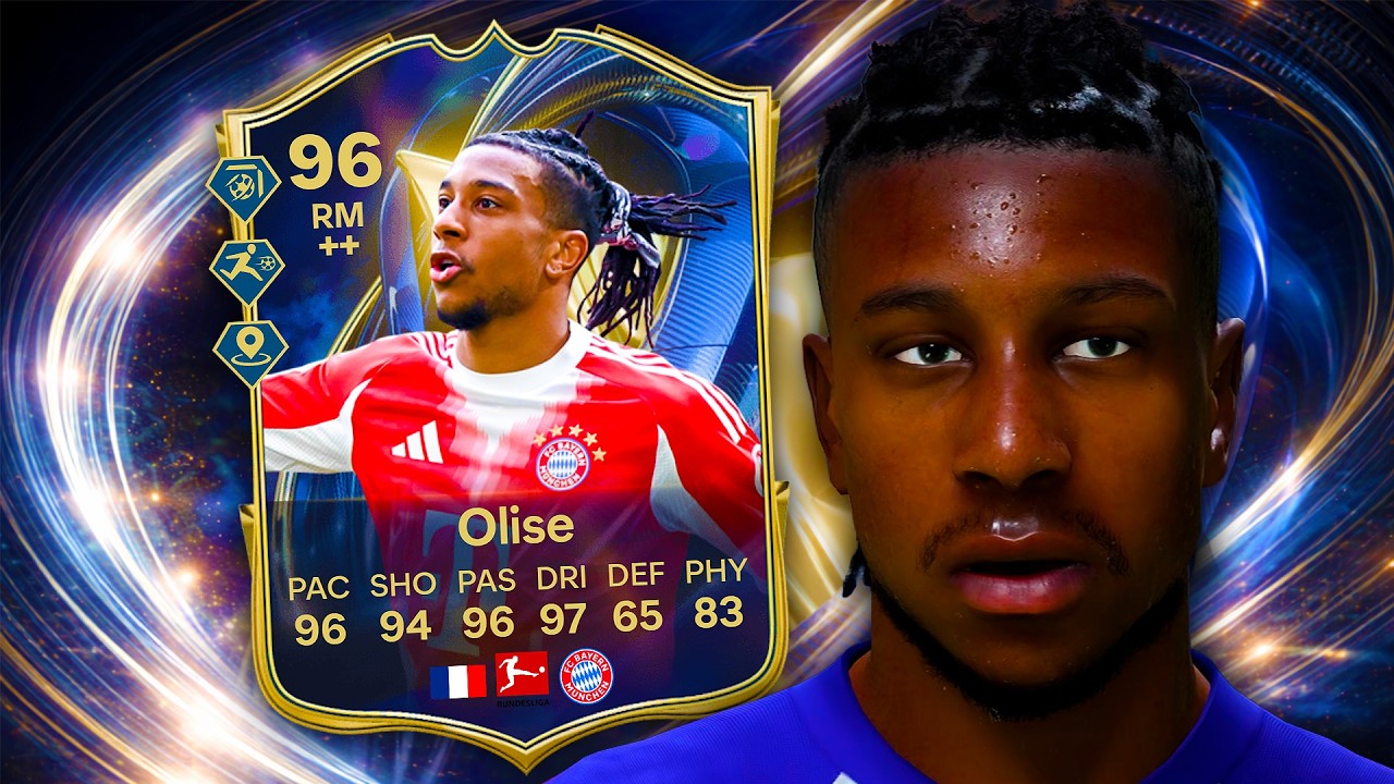 Обзор игрока Olise FC 26 из команды сезона 96 TOTS
