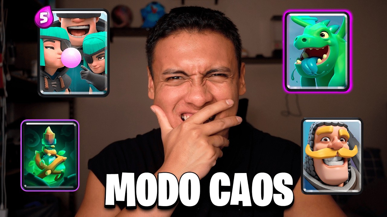 CAOS EL NUEVO MODO QUE ESTA DANDO MUCHO QUE HABLAR EN CLASH ROYALE !