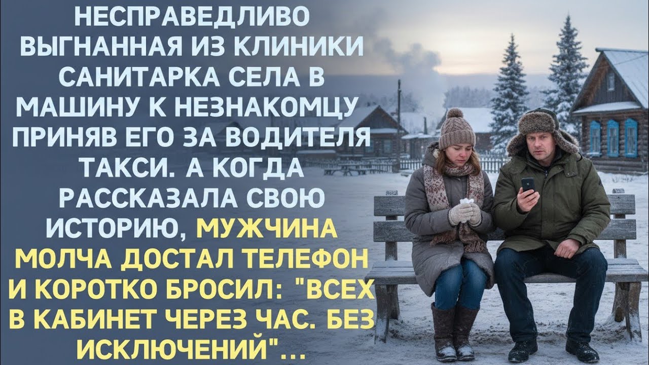 Несправедливо уволенная санитарка, которая случайно нашла справедливость через незнакомца..