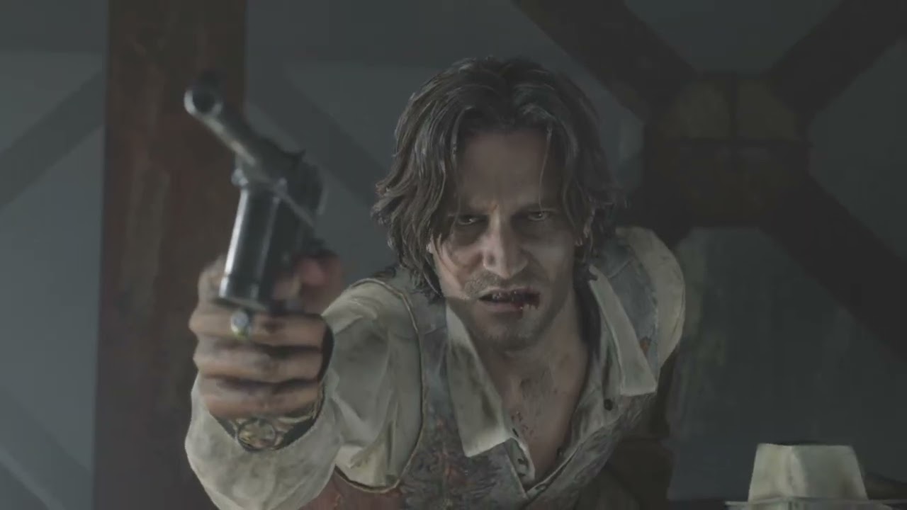 Leon vs Krauser Knives Only Professional Mode - Resident Evil 4 Remake