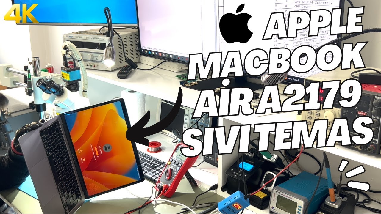 Apple MacBook Air A2179 Sıvı temas arızası | Water Damage