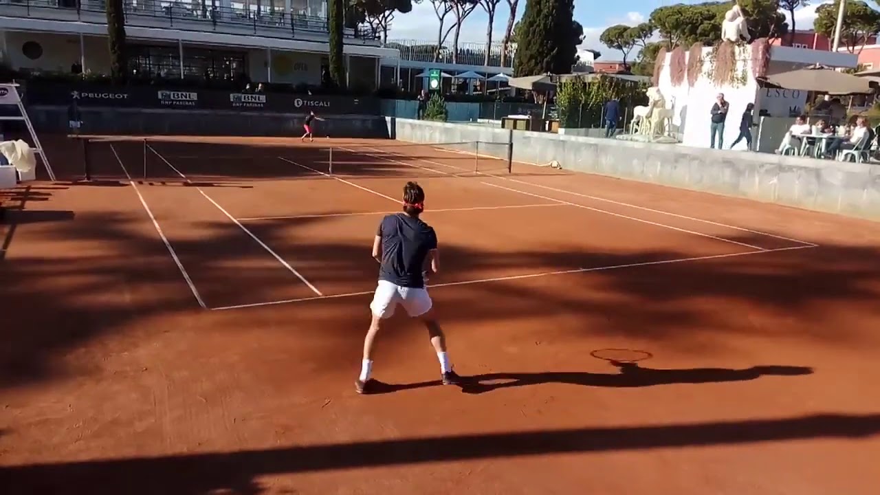 Nikoloz Basilashvili Practice - Rome Masters 2019