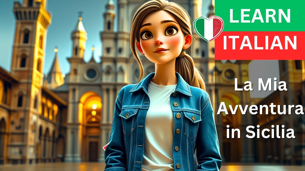 Learn Italian with Stories with Subtitles in English - La Mia Avventura in Sicilia