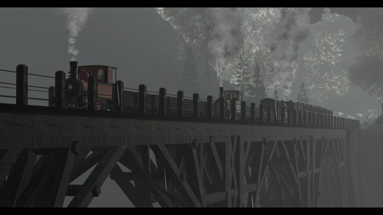 Chettonsfords Railway Roleplay #1, raw gameplay footage, Leavenworth POV