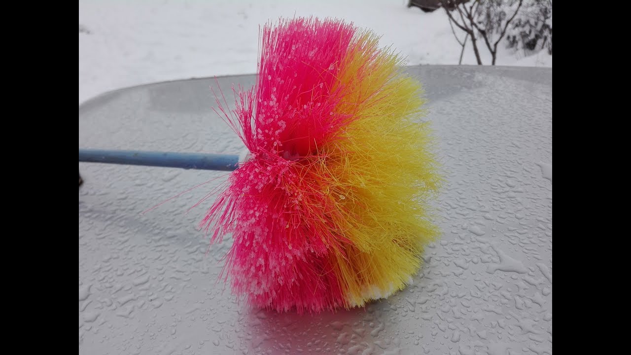 The Best Homemade Innovation/ DIY Tool for Remove Snow from Car 2018