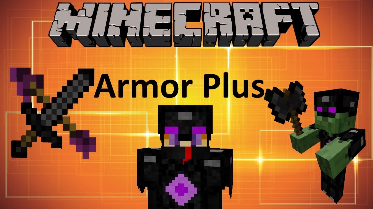 ARMOR PLUS MOD - MINECRAFT 1.11.2 (MOD SHOWCASE)